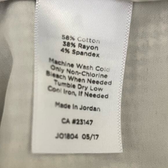 Talbots Hampshire Pants Women 22WP Houndstooth Straight Leg Career Capsule Work - Picture 9 of 10